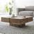 Bartholomew coffee table natural color semi gloss finish lp