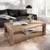 Byron coffee table natural color semi gloss finish lp
