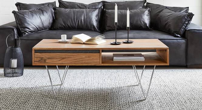 Arthur Coffee Table (Natural, Semi Gloss Finish) by Urban Ladder - Cross View Design 1 - 372598