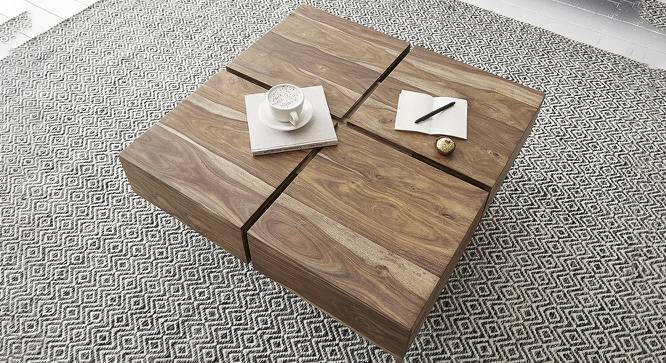 Bartholomew Coffee Table (Natural, Semi Gloss Finish) by Urban Ladder - Front View Design 1 - 372608