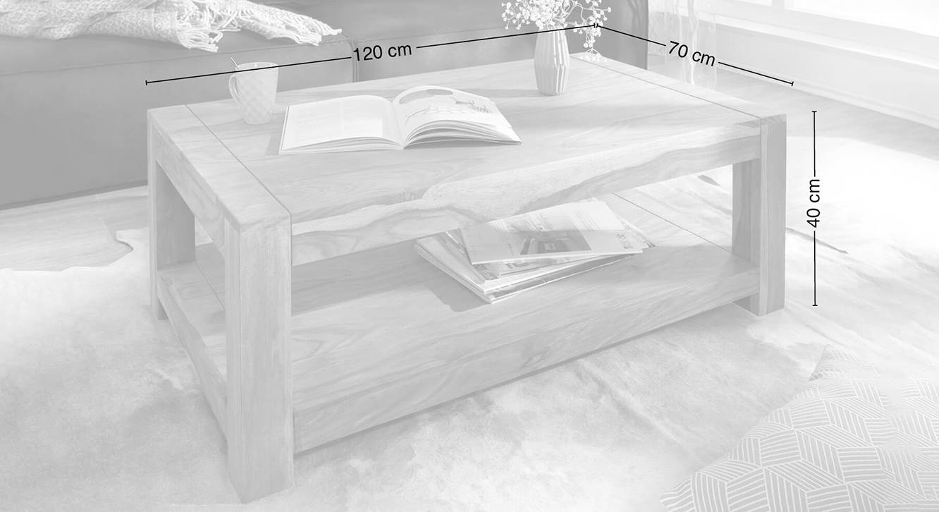 Byron coffee table natural color semi gloss finish 6