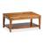 Harley coffee table natural color semi gloss finish lp