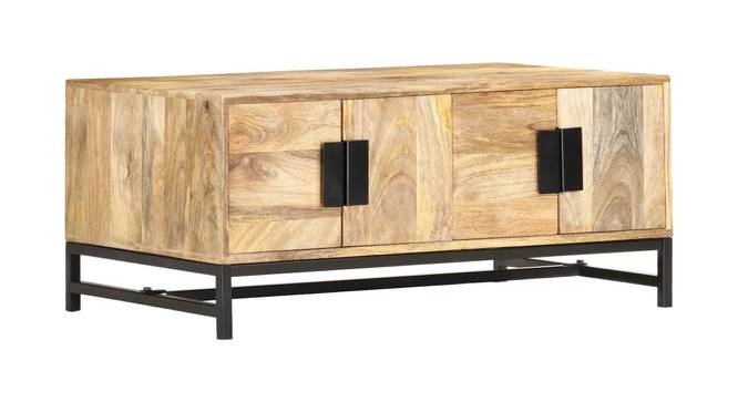 Dinah Coffee Table (Natural, Semi Gloss Finish) by Urban Ladder - Cross View Design 1 - 372640