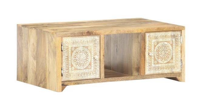 Jessica Coffee Table (Natural, Semi Gloss Finish) by Urban Ladder - Cross View Design 1 - 372643