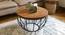 Lois Coffee Table (Semi Gloss Finish, Rustic Teak) by Urban Ladder - Cross View Design 1 - 372645