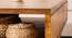 Lana Coffee Table (Semi Gloss Finish, Rustic Teak) by Urban Ladder - Rear View Design 1 - 372664