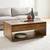 Reggie coffee table provincial teal color semi gloss finish lp