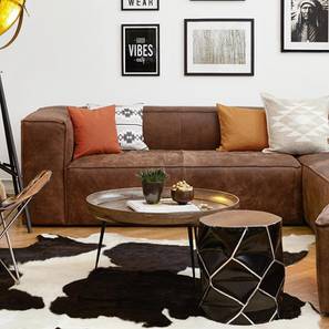 woodenmood Marie Round Solid Wood Coffee Table in Semi Gloss Finish-picture-14