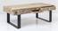Reed Coffee Table (Natural, Semi Gloss Finish) by Urban Ladder - Cross View Design 1 - 372738