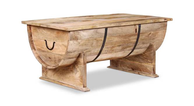 Robin Coffee Table (Natural, Semi Gloss Finish) by Urban Ladder - Cross View Design 1 - 372741