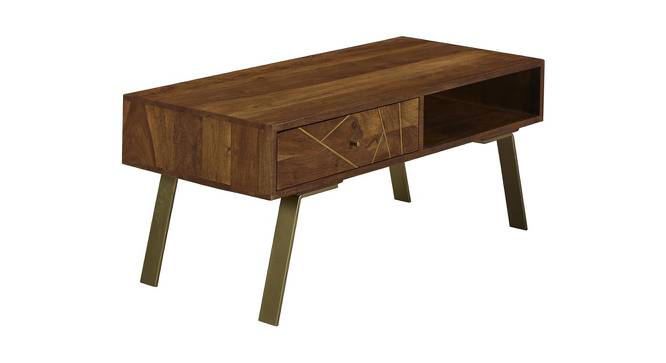 Pamela Coffee Table (Semi Gloss Finish, PROVINCIAL TEAK) by Urban Ladder - Cross View Design 1 - 372747