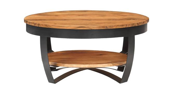 Scott Coffee Table (Semi Gloss Finish, Honey Oak) by Urban Ladder - Front View Design 1 - 372752