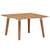 Thor coffee table rustic teak color semi gloss finish lp