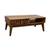 Sue coffee table provincial teal color semi gloss finish lp
