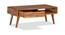 Steve Coffee Table (Semi Gloss Finish, Rustic Teak) by Urban Ladder - Rear View Design 1 - 372816