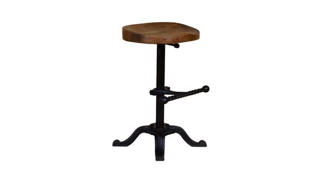 Leclerc Stool (Natural & Copper Finish, Natural & Copper) by Urban Ladder - Cross View Design 1 - 374348