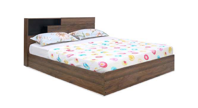 Banggai Storage Bed (Queen Bed Size, Brown Finish) by Urban Ladder - Cross View Design 1 - 374528