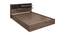 Banggai Storage Bed (Queen Bed Size, Brown Finish) by Urban Ladder - Front View Design 1 - 374542
