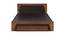 Andaman Storage Bed (Queen Bed Size, Brown Finish) by Urban Ladder - Rear View Design 1 - 374554