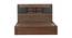 Babar Storage Bed (Queen Bed Size, Brown Finish) by Urban Ladder - Rear View Design 1 - 374555