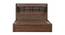 Babar Storage Bed (Queen Bed Size, Brown Finish) by Urban Ladder - Design 1 Side View - 374568