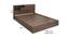 Banggai Storage Bed (Queen Bed Size, Brown Finish) by Urban Ladder - Design 1 Dimension - 374590