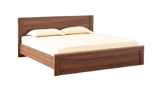 Chios Bed (Brown, King Bed Size, Brown Finish) by Urban Ladder - Cross View Design 1 - 374612