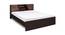 Cyclades Bed (Brown, Queen Bed Size, Brown Finish) by Urban Ladder - Cross View Design 1 - 374614