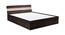 Corfu Storage Bed (King Bed Size, Brown Finish) by Urban Ladder - Cross View Design 1 - 374617