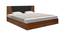 Corsica Storage Bed (King Bed Size, Brown Finish) by Urban Ladder - Cross View Design 1 - 374620