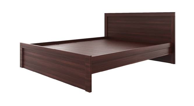 Crete Bed (Brown, King Bed Size, Brown Finish) by Urban Ladder - Front View Design 1 - 374625