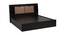 Cythera Storage Bed (King Bed Size, Brown Finish) by Urban Ladder - Front View Design 1 - 374630
