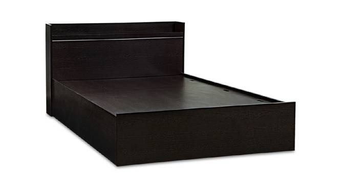 Boracay Storage Bed (Queen Bed Size, Brown Finish) by Urban Ladder - Front View Design 1 - 374631
