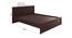 Crete Bed (Brown, King Bed Size, Brown Finish) by Urban Ladder - Design 1 Dimension - 374664