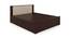Euboea Storage Bed (King Bed Size, Brown Finish) by Urban Ladder - Cross View Design 1 - 374692