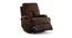 Heize Manual Recliner (Brown) by Urban Ladder - Cross View Design 1 - 374695