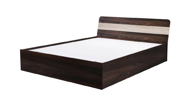 Denton Storage Bed (Queen Bed Size, Brown Finish) by Urban Ladder - Front View Design 1 - 374702
