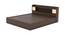 Donatella Storage Bed (Queen Bed Size, Brown Finish) by Urban Ladder - Front View Design 1 - 374704