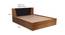 Ithaca Storage Bed (Queen Bed Size, Brown Finish) by Urban Ladder - Design 1 Dimension - 374750