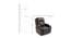 Felice Manual Recliner (Brown) by Urban Ladder - Design 1 Dimension - 374753