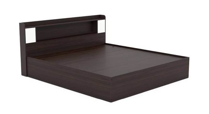 Karpathos Storage Bed (Queen Bed Size, Brown Finish) by Urban Ladder - Cross View Design 1 - 374772