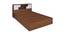 Leucas Storage Bed (King Bed Size, Brown Finish) by Urban Ladder - Cross View Design 1 - 374774