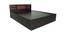 Lemnos Storage Bed (King Bed Size, Brown Finish) by Urban Ladder - Cross View Design 1 - 374775