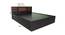 Leros Storage Bed (Queen Bed Size, Brown Finish) by Urban Ladder - Design 1 Dimension - 374833