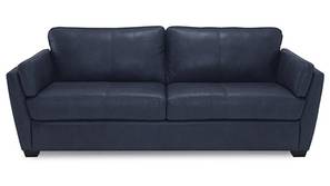 Cormac Leatherette sofa - Blue