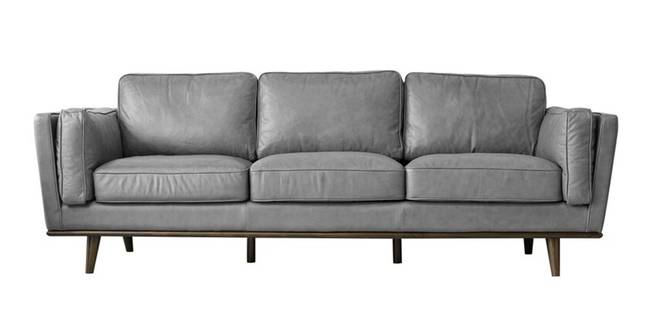 Posy Leatherette sofa - Grey (Grey, 3-seater Custom Set - Sofas, None Standard Set - Sofas, Leatherette Sofa Material, Regular Sofa Size, Regular Sofa Type)