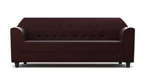 Rismana Leatherette sofa - Brown