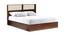 Mentawai Storage Bed (King Bed Size, Brown Finish) by Urban Ladder - Cross View Design 1 - 374952