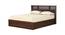 Nicobar Storage Bed (Queen Bed Size, Brown Finish) by Urban Ladder - Front View Design 1 - 374963