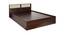 Mentawai Storage Bed (King Bed Size, Brown Finish) by Urban Ladder - Front View Design 1 - 374964